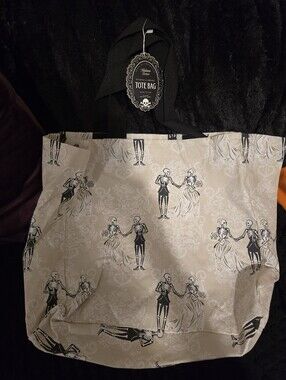 Madam Bones tote bag Wedding Skeleton Couple Halloween